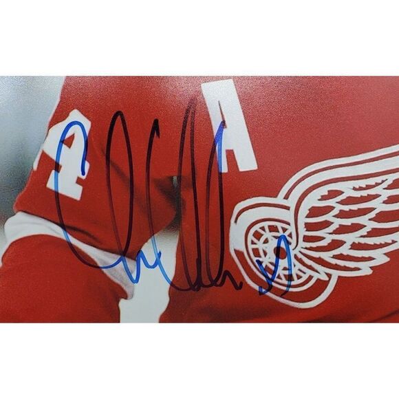 Chris Chelios Signed Photo 11X14 Detroit Red Wings JSA COA - Picture 3 of 5